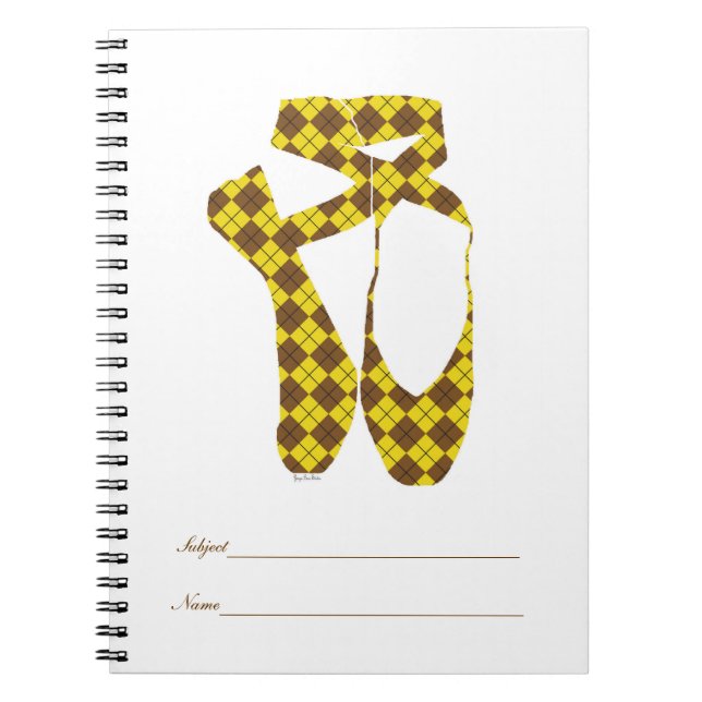 Cuaderno Ballet de Pointe Argyle (Frente)