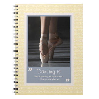 Cuaderno Ballet Dream Dance Notebook