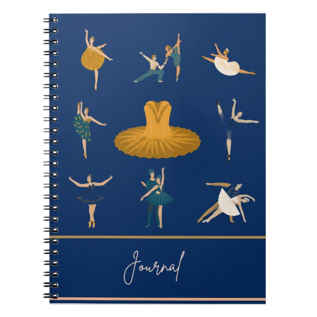 Cuaderno Ballet Journal (Frente)