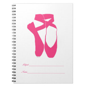 Cuaderno Ballet Neon Pink