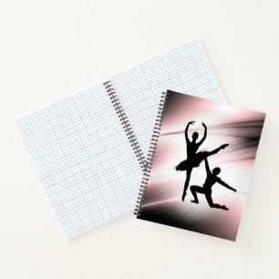 Cuaderno Ballet Pareja Baila Acento Rosa