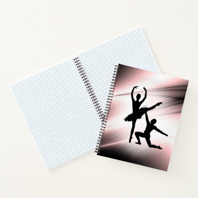 Cuaderno Ballet Pareja Baila Acento Rosa (Interior)