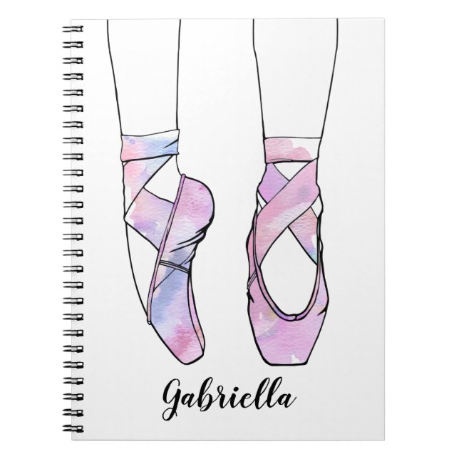 Cuaderno Ballet personalizado de Ballerina (Frente)