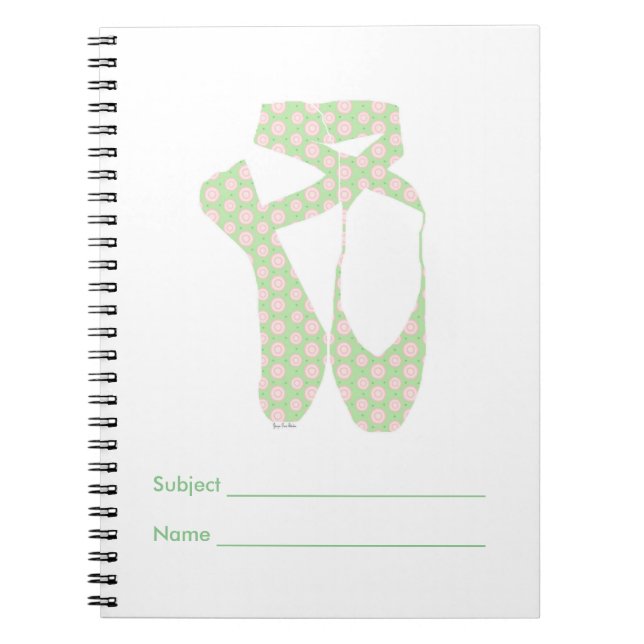 Cuaderno Ballet Pointe Polka (Frente)