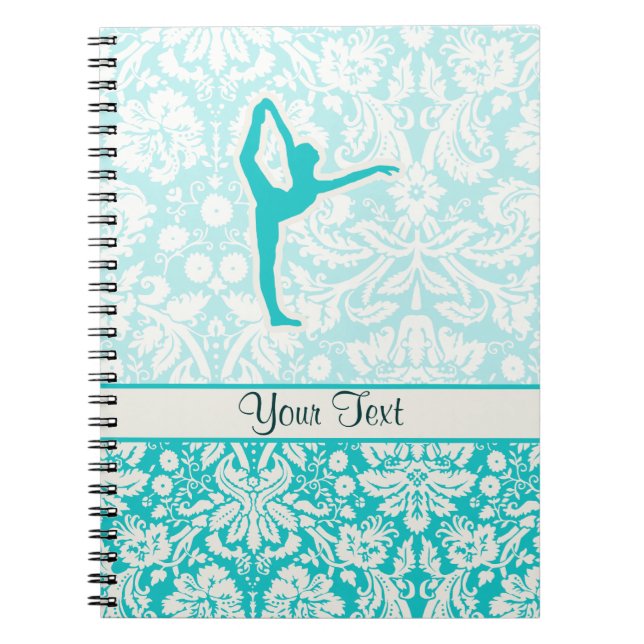 Cuaderno Ballet verde azulado (Frente)