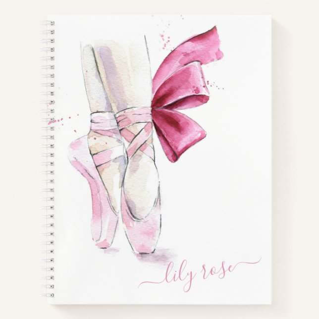 Cuaderno Ballet Zapatillas de agua Ballet Slip (Anverso)