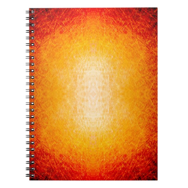 Cuaderno Balón de fuego resplandeciente (Frente)