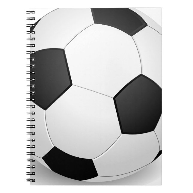 Cuaderno Balón de fútbol 3D (Frente)