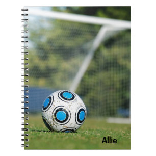Cuaderno Balón de fútbol con gol