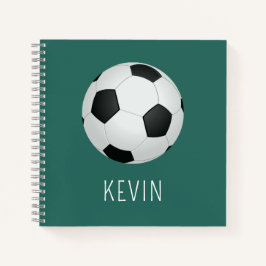 Cuaderno Balón de Fútbol para Niños Escuela para Niños