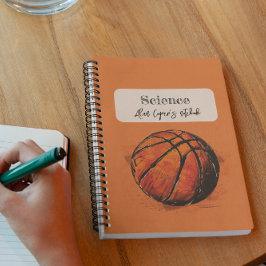 Cuaderno Baloncesto Artístico Deportes Niños