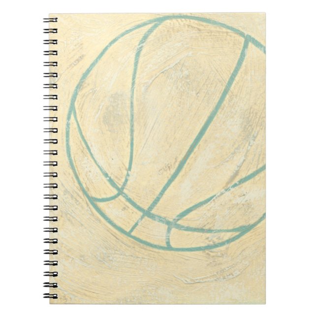 Cuaderno Baloncesto azul por Chariklia Zarris (Frente)
