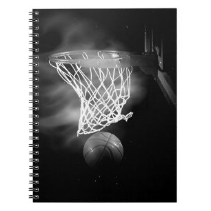 Cuaderno Baloncesto blanco y negro
