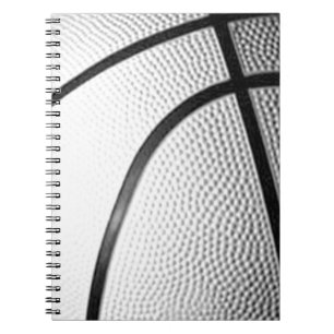 Cuaderno Baloncesto blanco y negro