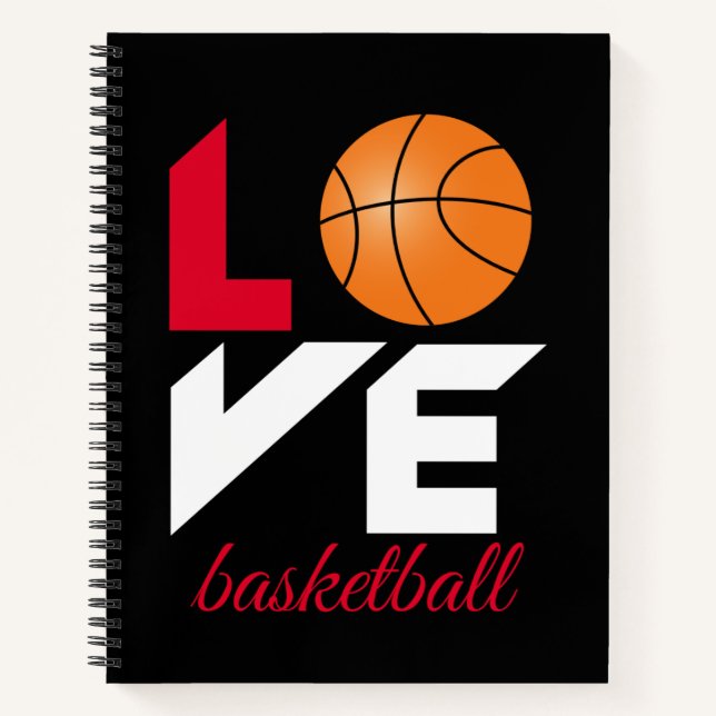 Cuaderno Baloncesto de amor (Anverso)