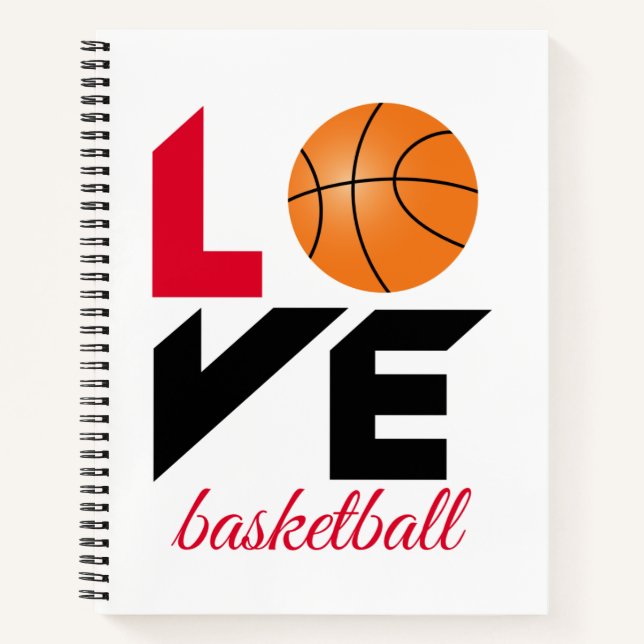 Cuaderno Baloncesto de amor (Anverso)