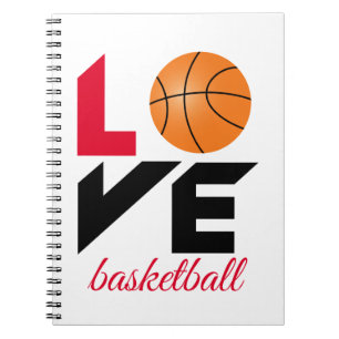 Cuaderno Baloncesto de amor