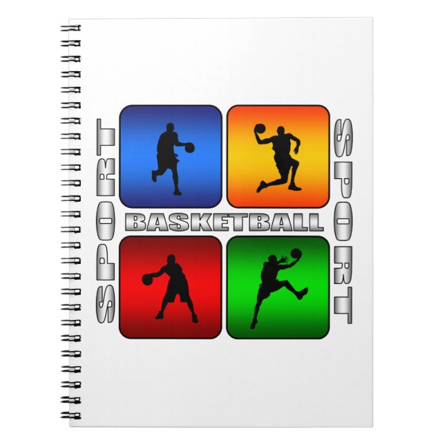 Cuaderno Baloncesto espectacular (Frente)