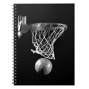 Cuaderno Baloncesto negro y blanco