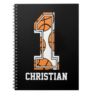 Cuaderno Baloncesto personalizado número 1
