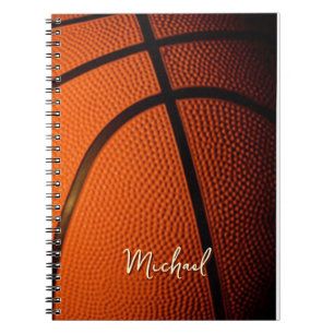 Cuaderno Baloncesto Reemplazar Nombre Personalizable