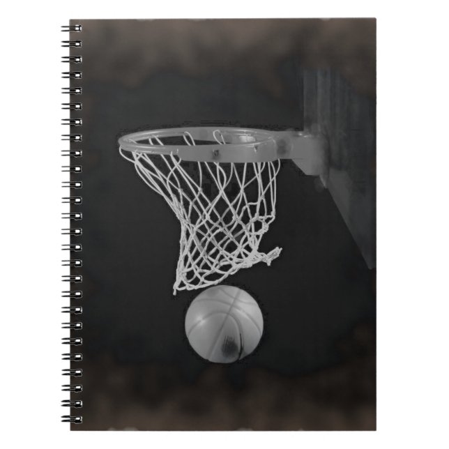 Cuaderno Baloncesto Sepia (Frente)