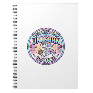 Cuaderno Baloncesto Unicornio Rebote De Unicornio Camiseta 