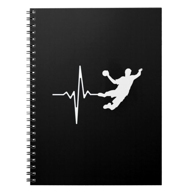 Cuaderno Balonmano - Famoso jugador de balonmano (Frente)