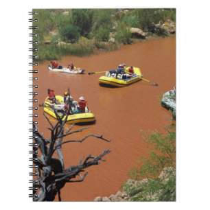Cuaderno Balsas impulsadas a remo se vuelven hacia el río C