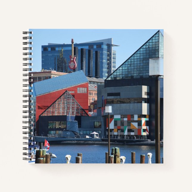 Cuaderno Baltimore Inner Harbour (Anverso)