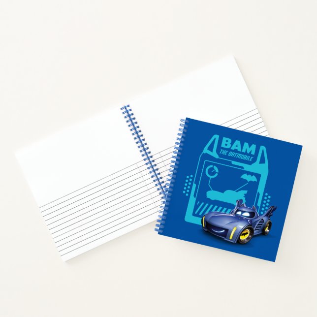 Cuaderno Bam BatUCI™ - El Batmobile (Interior)