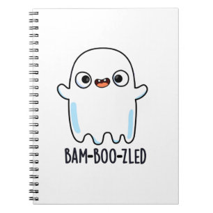 Cuaderno Bam-boo-zled divertido Halloween Fantasma confundi