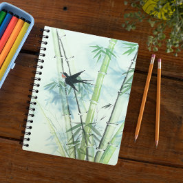 Cuaderno Bamboo Forest - green