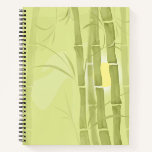Cuaderno Bambú verde