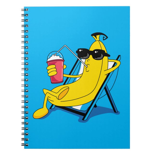 Cuaderno Banana de vacaciones (Frente)