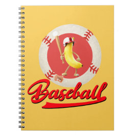 Cuaderno Banana Slugger Gráfico Personalizado Divertido de