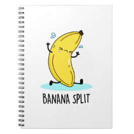Cuaderno Banana Split Funny Dancing Banana Pun