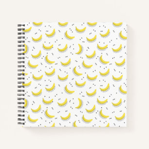 Cuaderno Bananas geométricas