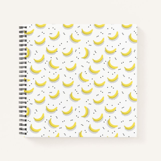 Cuaderno Bananas geométricas (Anverso)