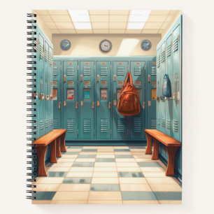 Cuaderno Bancos de la sala de locación para el tablero de a