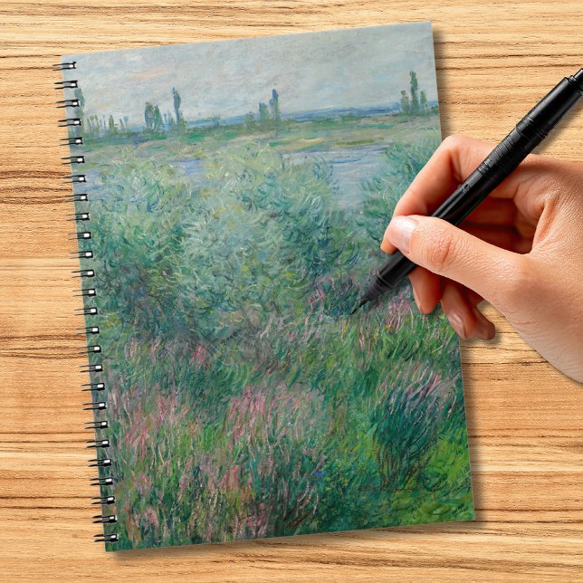 Cuaderno Bancos del Sena cerca de Vétheuil, Monet 1881 (Subido por el creador)