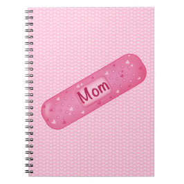 Cuaderno   Band-aid mom  soft pink