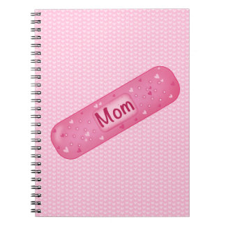 Cuaderno Band-aid mom soft pink