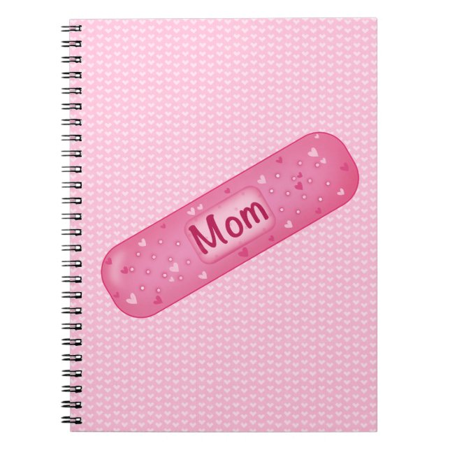 Cuaderno   Band-aid mom  soft pink  (Frente)