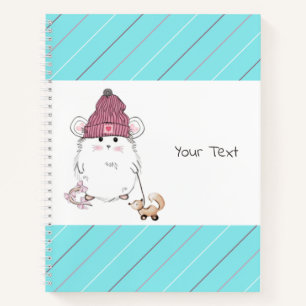 Cuaderno Banda azul de pequeño martillo suave