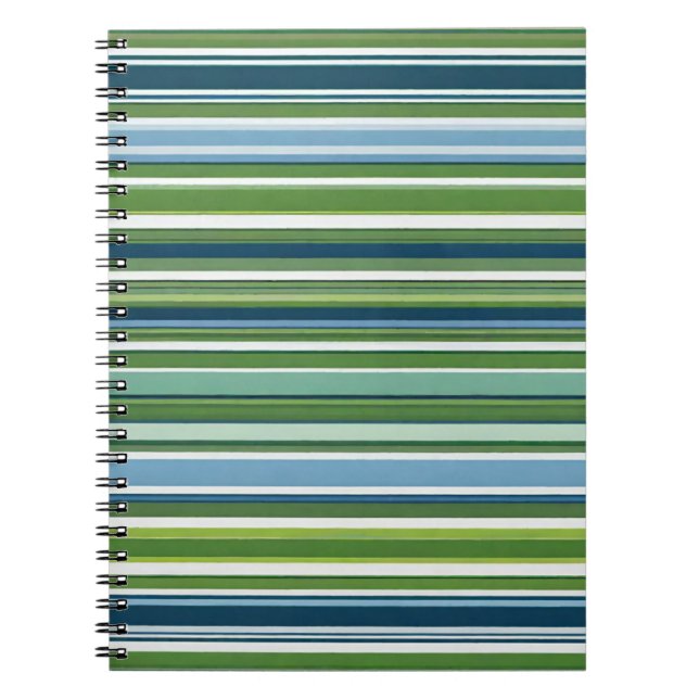 Cuaderno Banda azul y verde (Frente)