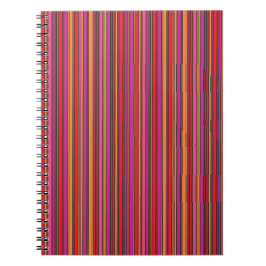 Cuaderno Banda colorida brillante