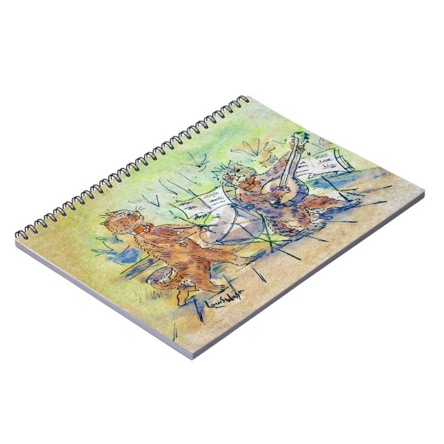 Cuaderno Banda de gatos, Louis Wain (Lado Izquierdo)