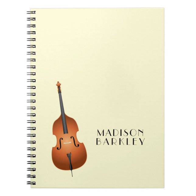 Cuaderno Banda de Jazz de Música de Urecght Bass (Frente)