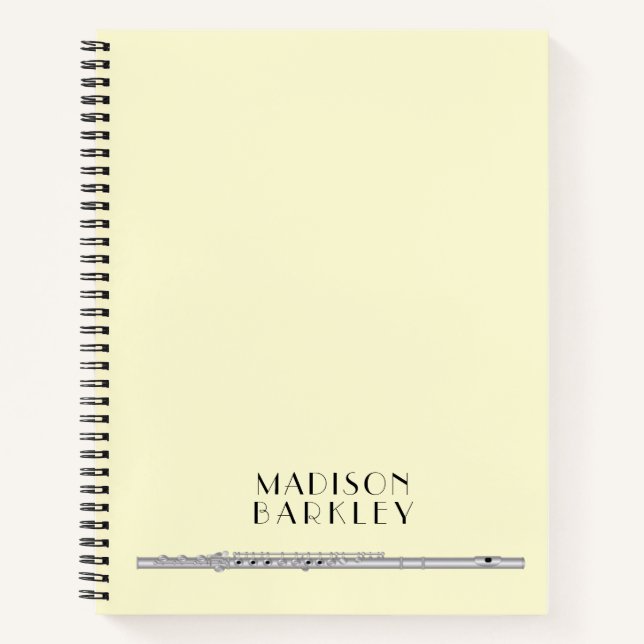 Cuaderno Banda de profesores de música de flauta (Anverso)